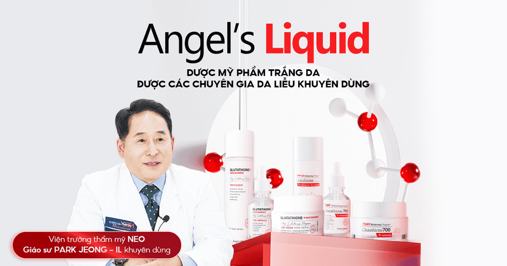 neo glutathione hn quc Vin ung trng da Ever Collagen ca Sn phm Angel's Liquid chnh